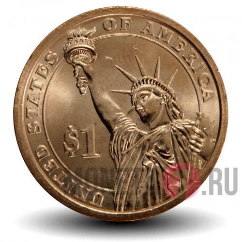1 Dollar - 1-ый президент США - Джордж Вашингтон - P
