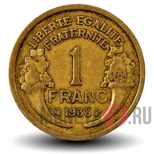 1 франк 1938 года - Франция