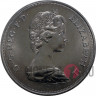 25 NEW PENCE 1972 год "Silver Wedding" - Англия