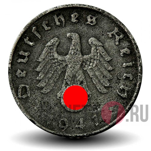 5 рейхспфеннигов 1941 года - Третий Рейх - A