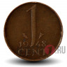 1 цент 1948 года - Нидерланды - Вильгельмина
