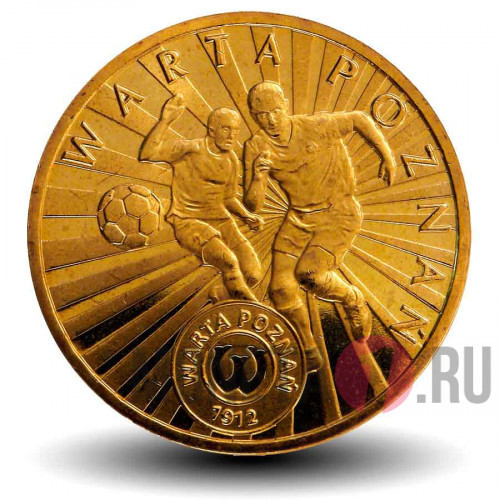2 злотых - Варта Познань - Футбольный клуб 2013 год