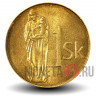 1 крона 2005 года - Словакия - Мадонна с ребенком