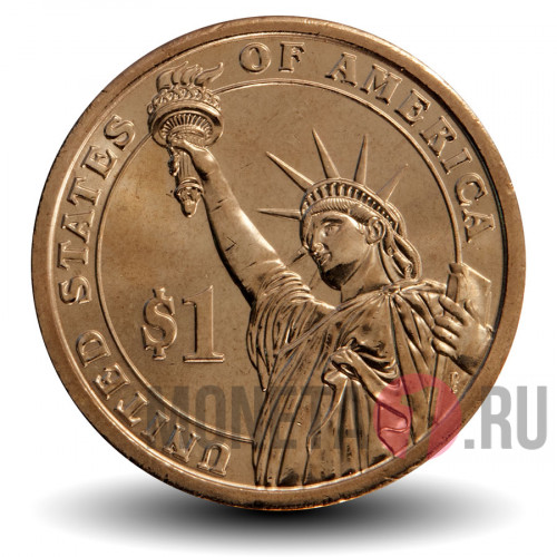 1 Dollar - 2-ой президент - Джон Адамс - D