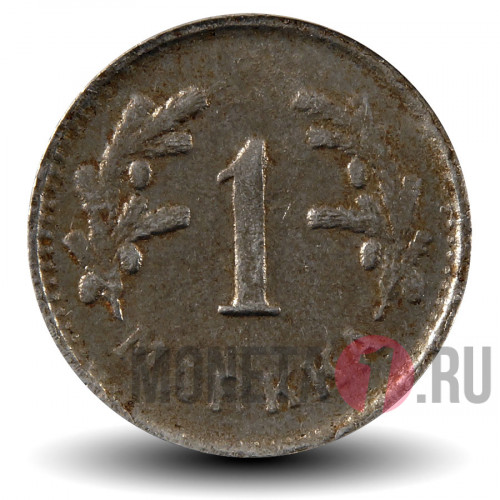 1 марка 1951 года - Финляндия - Железо