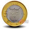 5 евро 2015 года - Олень - Финляндия