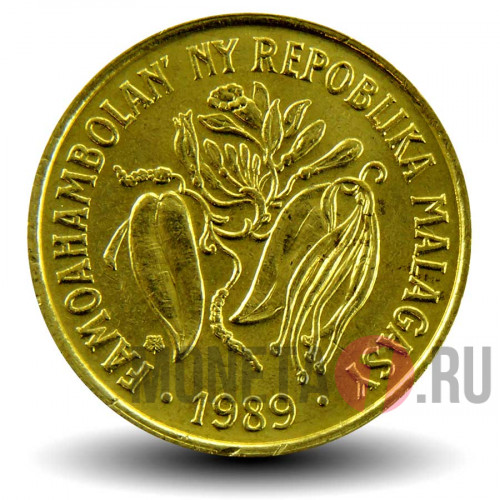 10 франков 1989 года - ФАО - Мадагаскар - Ваниль