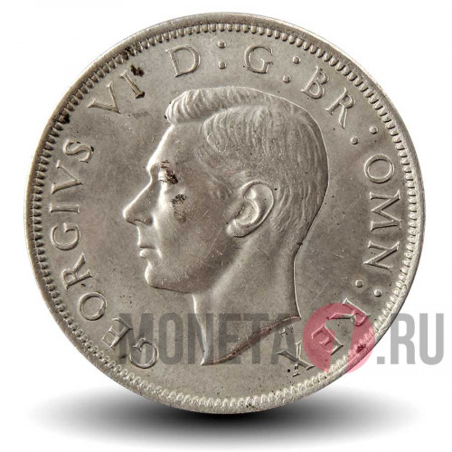 Half Crown 1951 года - Великобритания - George VI