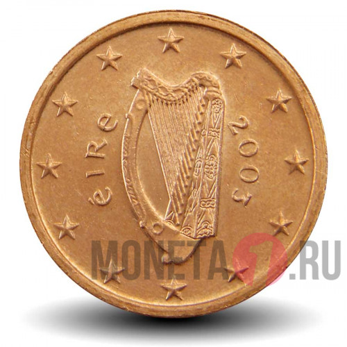 1 евроцент 2003 года - Ирландия