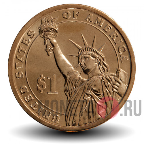 1 Dollar - 3-ий президент США - Томас Джефферсон - D