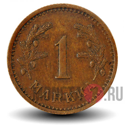 1 марка 1941 года - Финляндия
