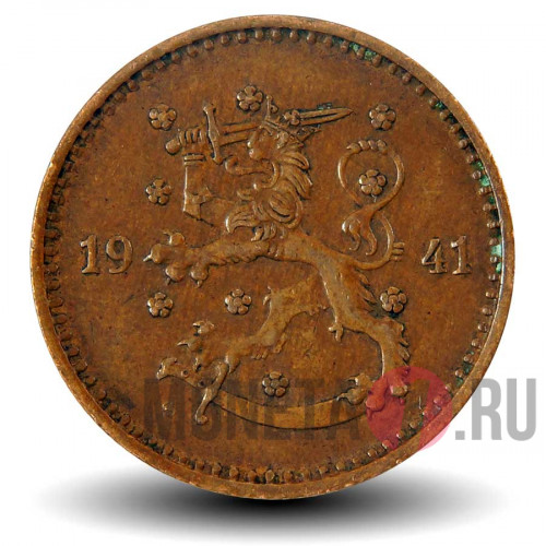 1 марка 1941 года - Финляндия
