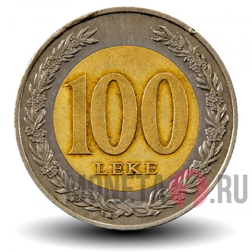 100 леков 2000 года - Албания - Теута - Королева иллирийцев - Из оборота