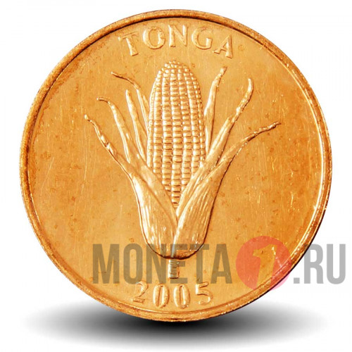 1 сенити 2005 года - FAO - Острова Тонга - Кукуруза