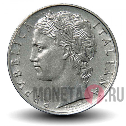 100 Лир - 1972 год - Италия