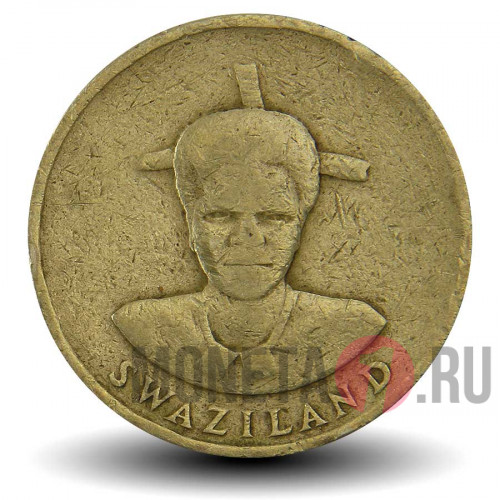 1 лилангени 1986 года - Свазиленд - Мсвати III
