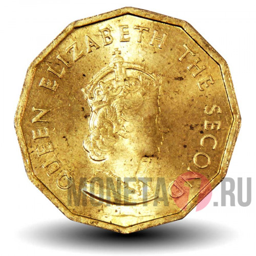 1/4 шиллинга 1964 года - Остров Джерси (XF)