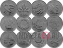 Набор монет Канады - Новое тысячелетие - 2000 год - 12 монет