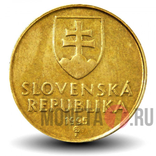 1 крона 1995 года - Словакия - Мадонна с ребенком