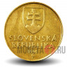 1 крона 1995 года - Словакия - Мадонна с ребенком