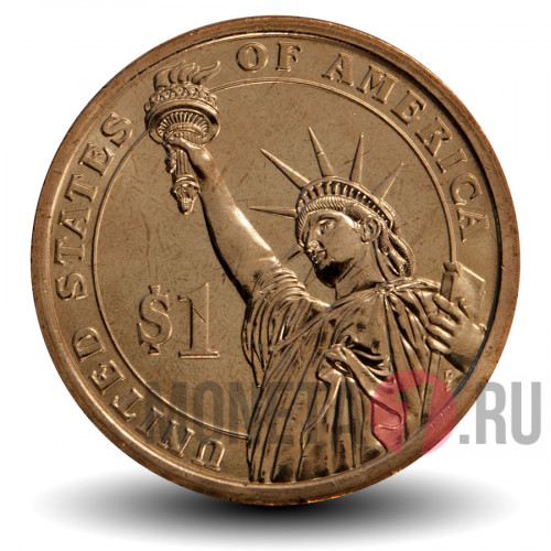 1 Dollar - 4-ый президент США - Джеймс Мэдисон -P