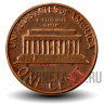 1 цент 1982 года - США - D
