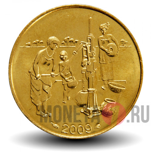 10 франков BCEAO CFA 2009 года - FAO - Западно-Африканские штаты