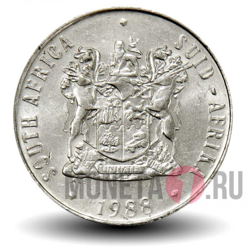 50 центов 1988 года - ЮАР - Три цветка