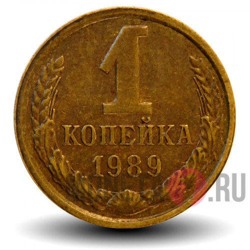 1 копейка 1989 года - СССР