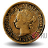 1 цент 1890 года - H - Канада - Victoria (следы лака)
