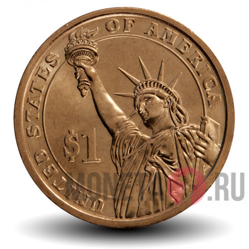 1 Dollar - 6-ой президент США - Джон Куинси Адамс