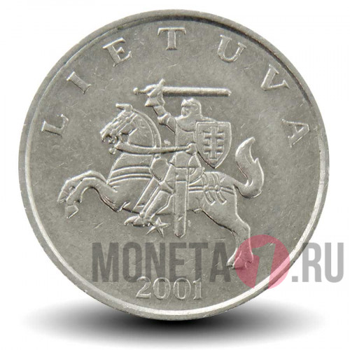 1 лит 2001 года - Литва