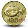100 крон 2011 года - Исландия - Рыба Пинагора