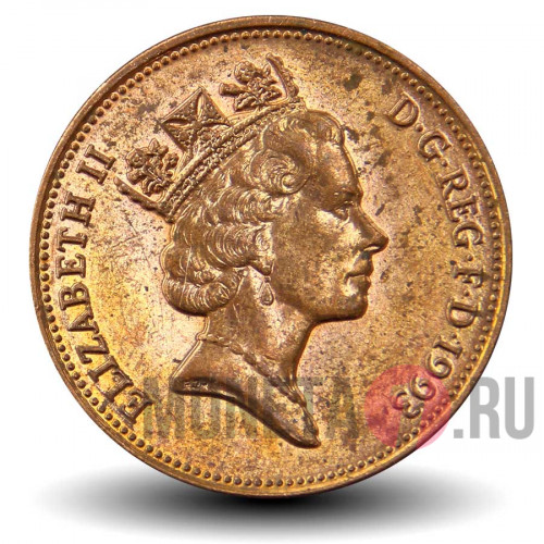 2 пенса 1993 года - Великобритания