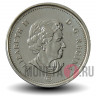 25 центов 2006 года - Канада (логотип RCM)