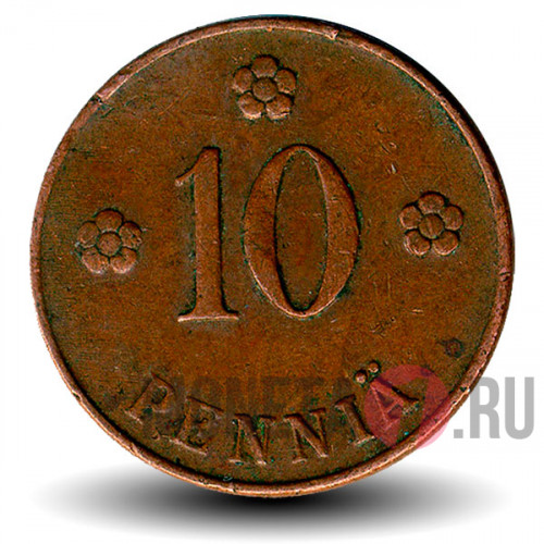 10 пенни 1919 год - Финляндия
