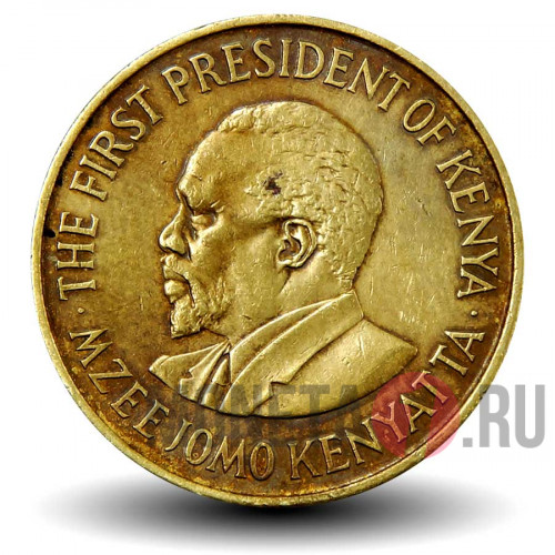 5 центов 1971 года - Кения - Мзи Джомо Кеньятта