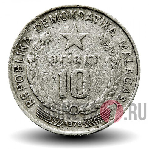 10 ариари 1978 года - ФАО - Мадагаскар - Резчик торфа