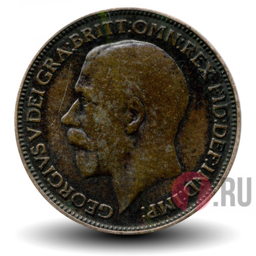 Фартинг 1925 года - George V - Великобритания