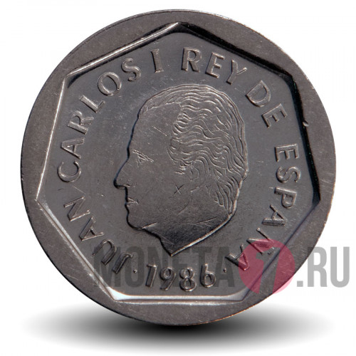 200 песет 1986 года - Хуан Карлос I - Испания