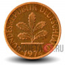1 пфенниг 1974 года - ФРГ - J