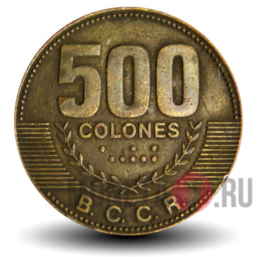 500 колонов 2006 года - Коста-Рика