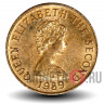 1 пенни 1989 года - Остров Джерси - Elizabeth II
