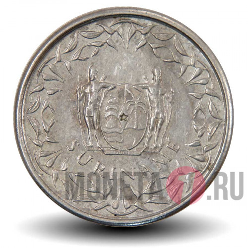25 центов 1986 года - Суринам