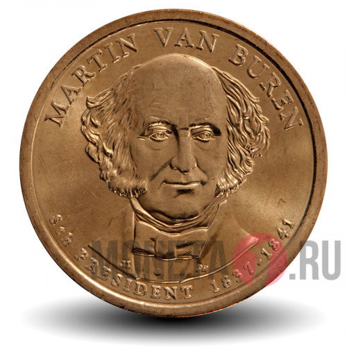 1 Dollar - 8-ой президент США - Мартин Ван Бюрен -P