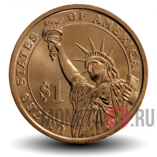 1 Dollar - 8-ой президент США - Мартин Ван Бюрен -P