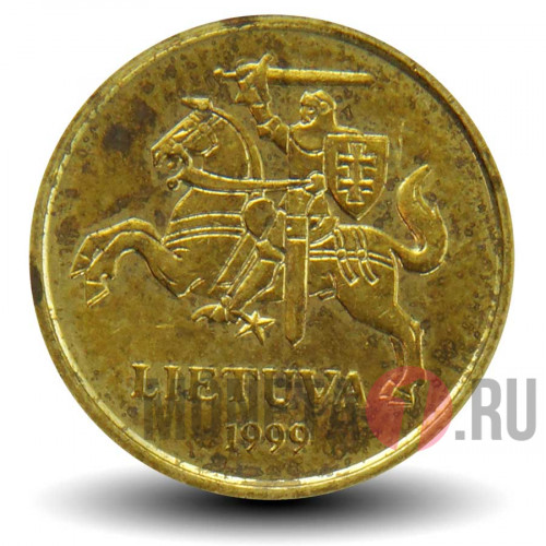 10 центов 1999 года - Литва
