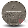 5 шекелей 2011 года - Израиль - Капитель колонны