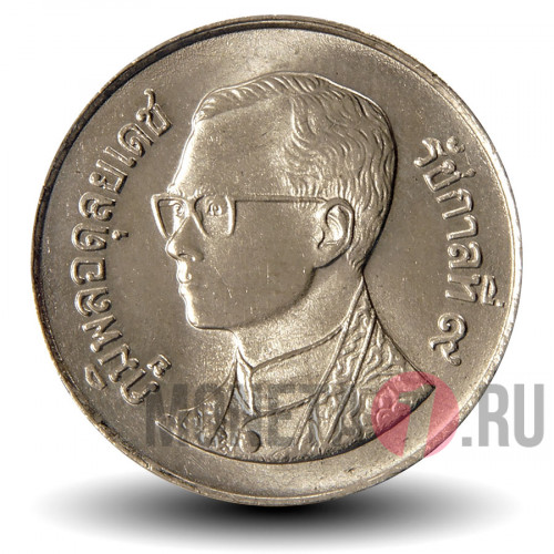 1 бат 1992 года - Таиланд - Храм Ват Пхра Кео