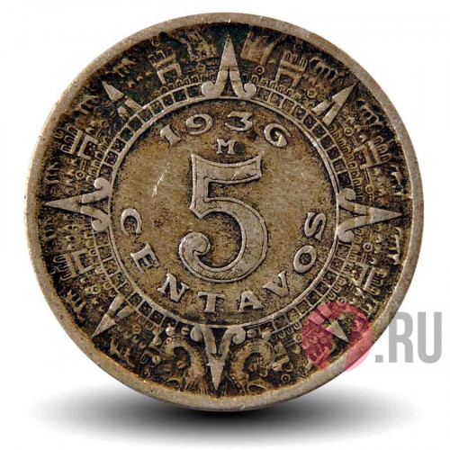 5 сентаво 1936 года - Мексика